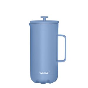 TO GO French Press Coffee Maker 1000ml - Airy Blue