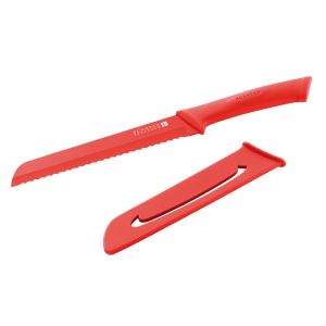 Spectrum 18cm Bread Knife (Red)