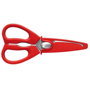 Spectrum Soft Touch Kitchen Shears (Red)