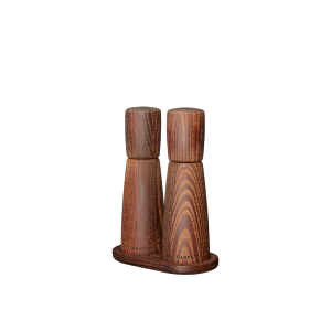 Carbonized Ash 18cm Salt & Pepper Mill Set