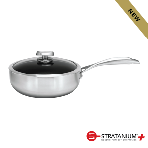 CS+ 26cm Covered Deep Sauté Pan